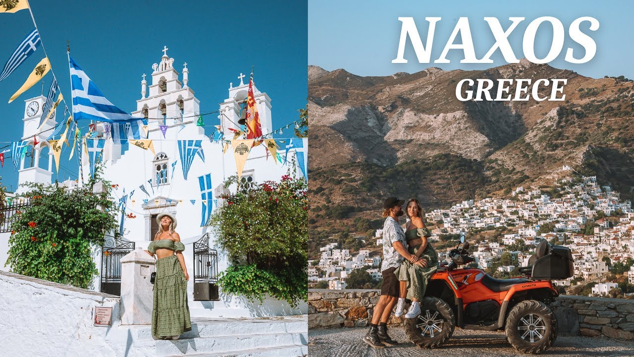NAXOS GREECE - The Island of Smiles - Greek Paradise -  Travel Vlog