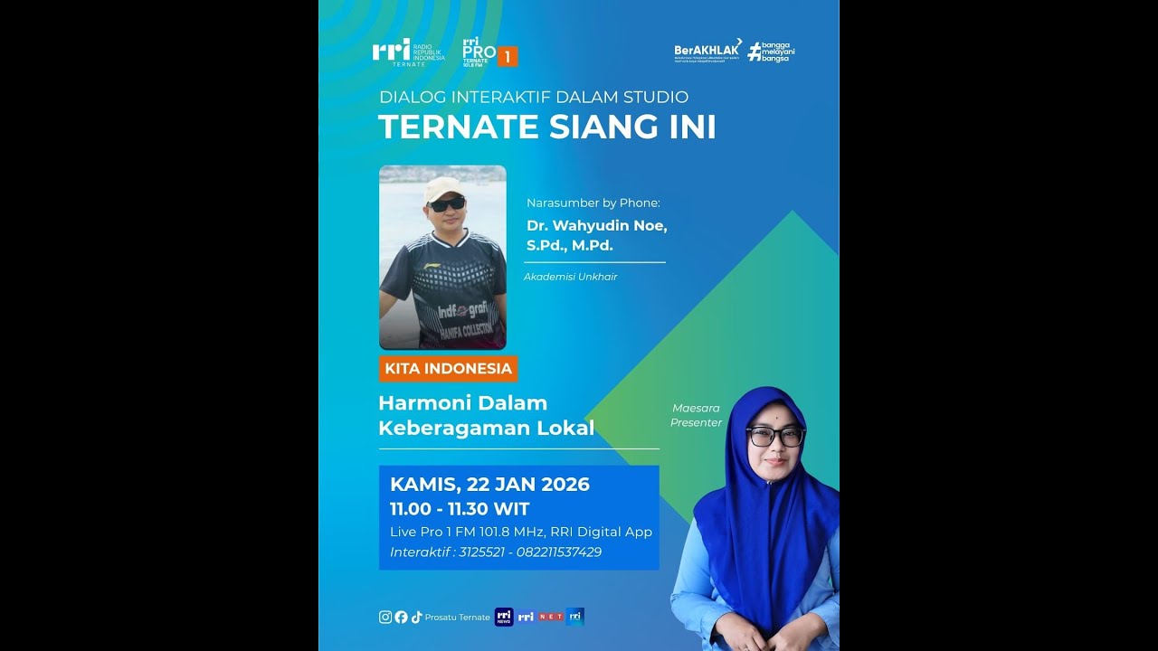 TERNATE SIANG INI | HARMONI DALAM KEBERAGAMAN LOKAL