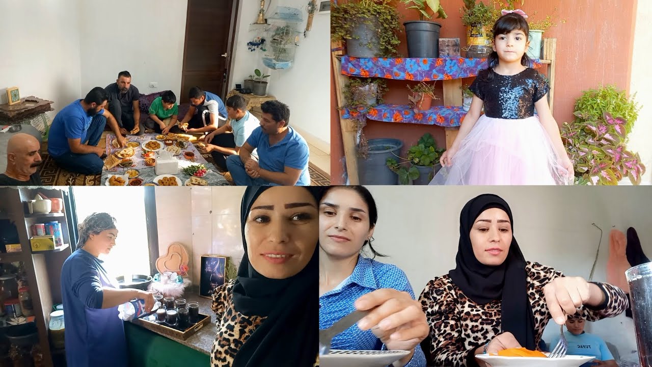 فلوك كنا معزومين😱 على فطور كول عيله في🍱 بيت أختي أم محمد أضينا وقت 😋حلو مع بعض 