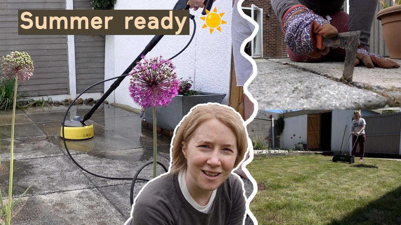 GETTING THE GARDEN READY FOR SUMMER ☀️
