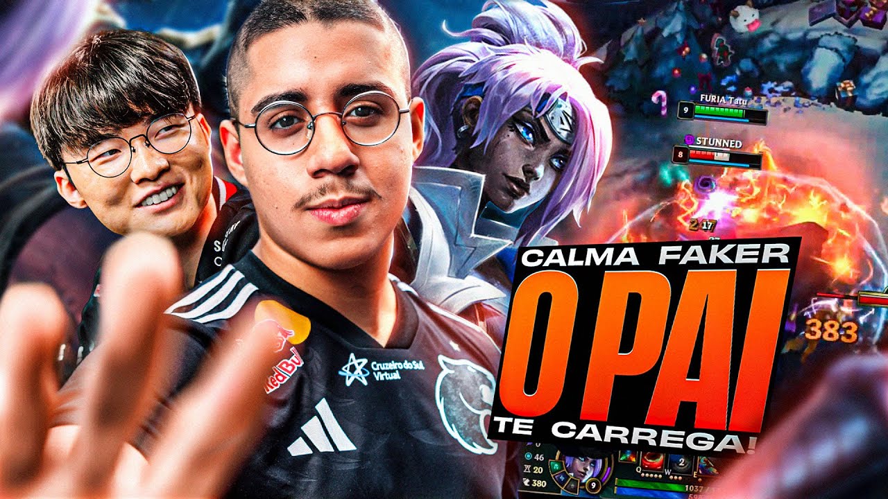 CARREGUEI O FAKER NA SOLOQ COREANA !!