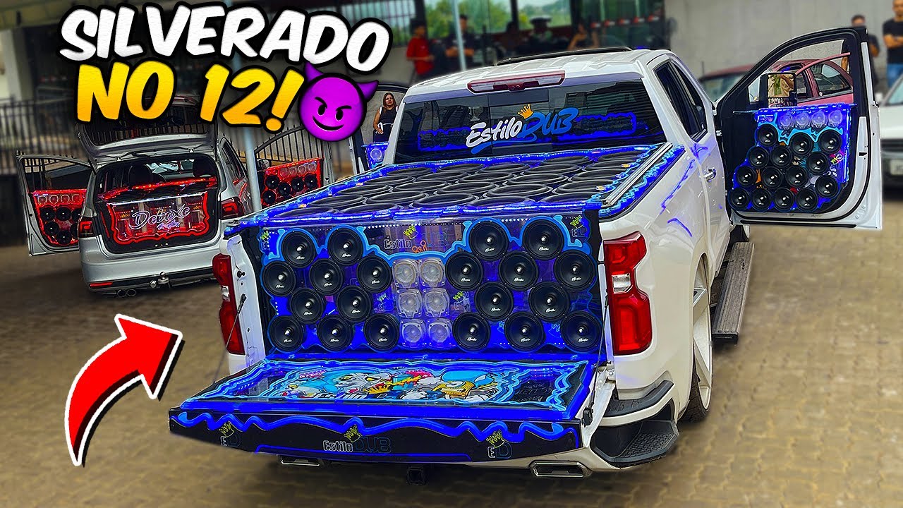 KLEBIM ESTILO DUB FOI NA SILVERADO LOTADA DE SOM NO ENCONTRO DA SPEED LAVA CAR 🔥