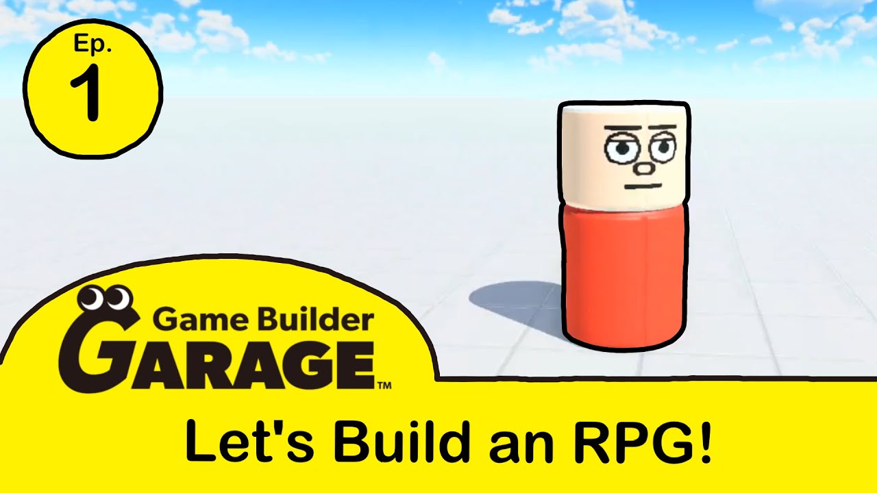 Создадим RPG в Game Builder Garage — Эпизод 1 (Создание собственного персонажа и обучение спринту)