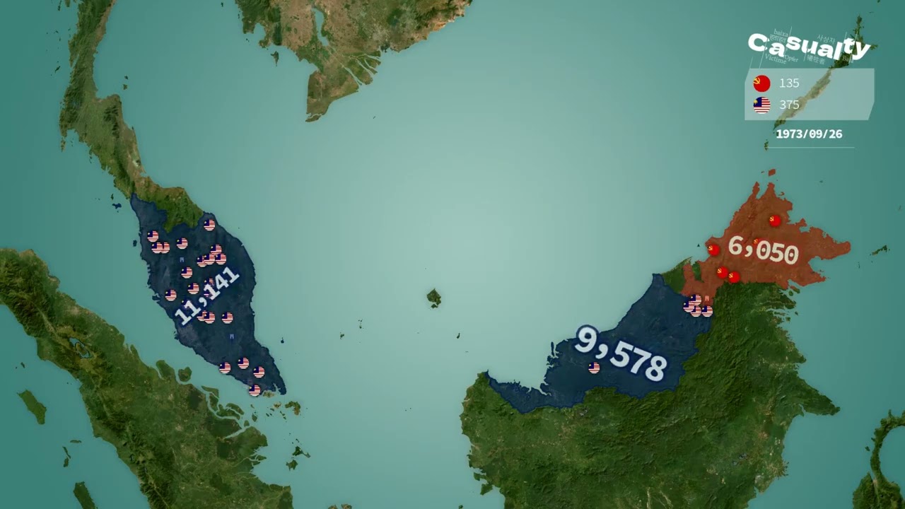 Communist Insurgency in Malaysia (1968&ndash;1989) Using Google Maps | The Malayan Communist Party