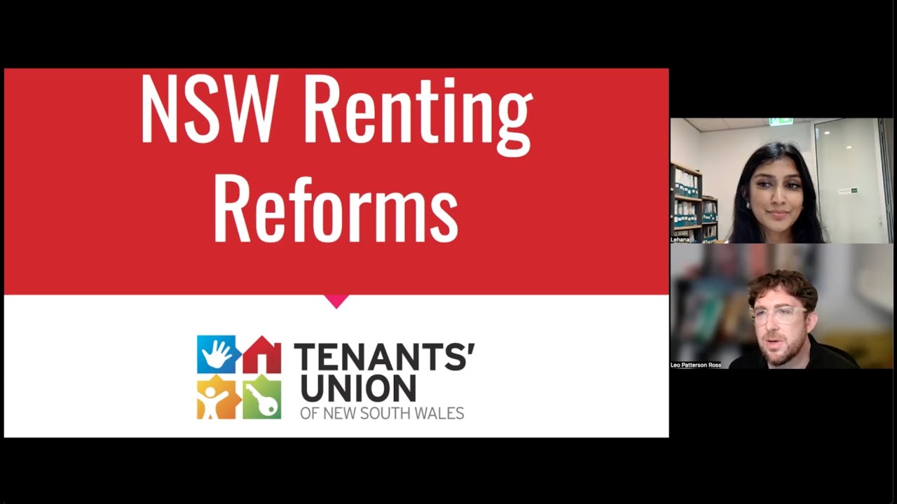 New Renting Laws in NSW Webinar