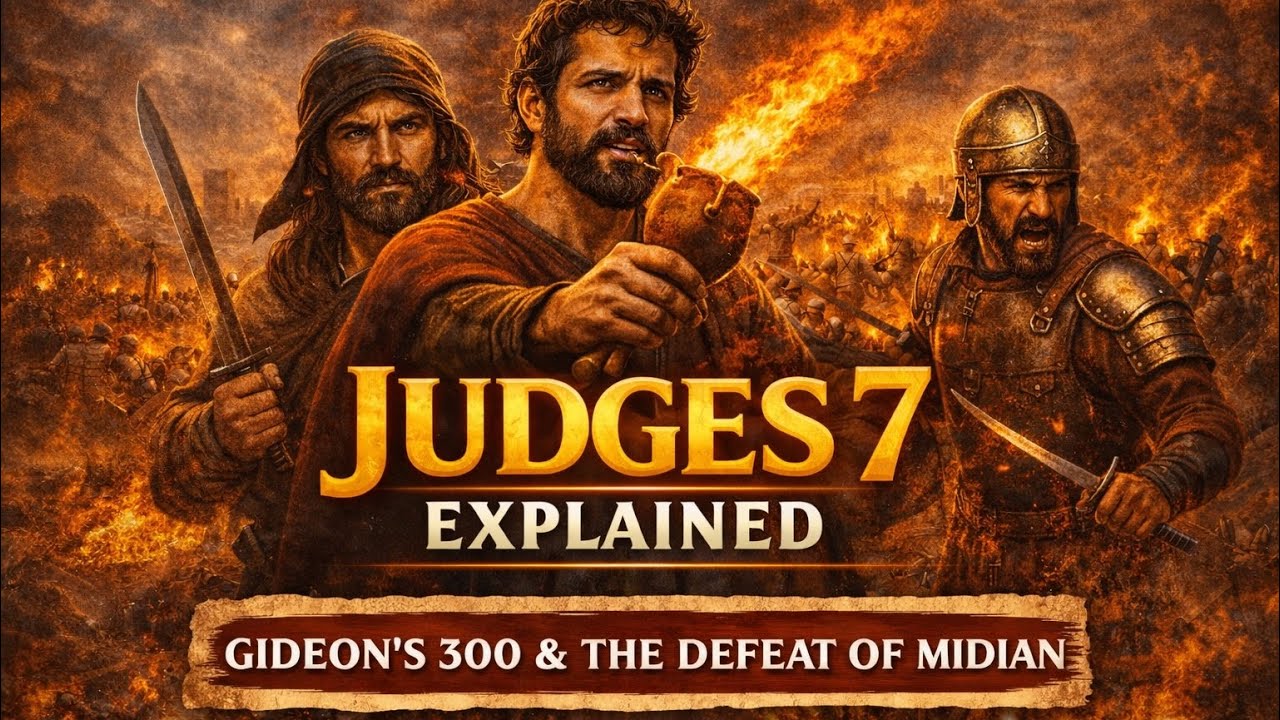 Judges 7 — Gideon’s Three Hundred and the Defeat of Midian