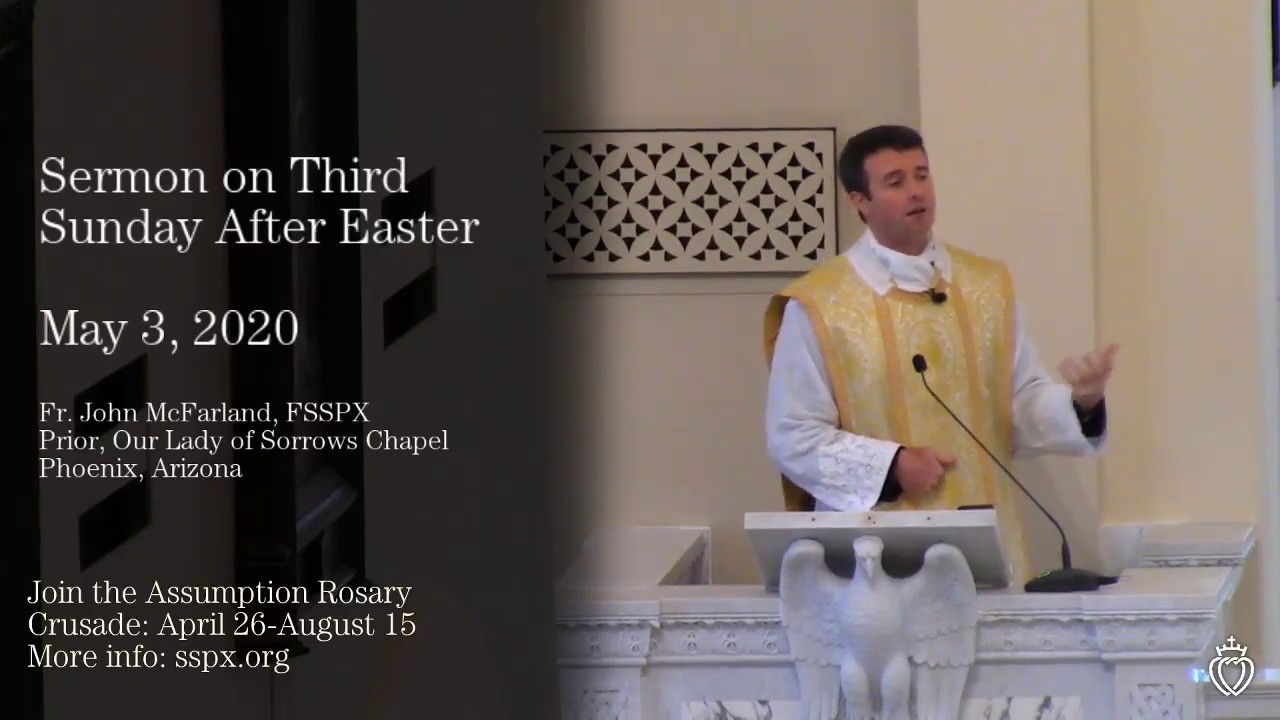 We're Not Just Here for the Pretty Mass: Sermon on Third Sunday After Easter