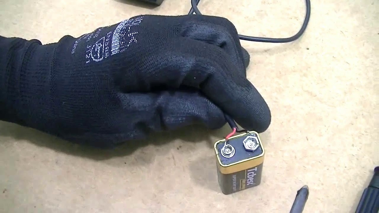 Como Dar Carga em Qualquer Bateria de 9 volts não recarregável