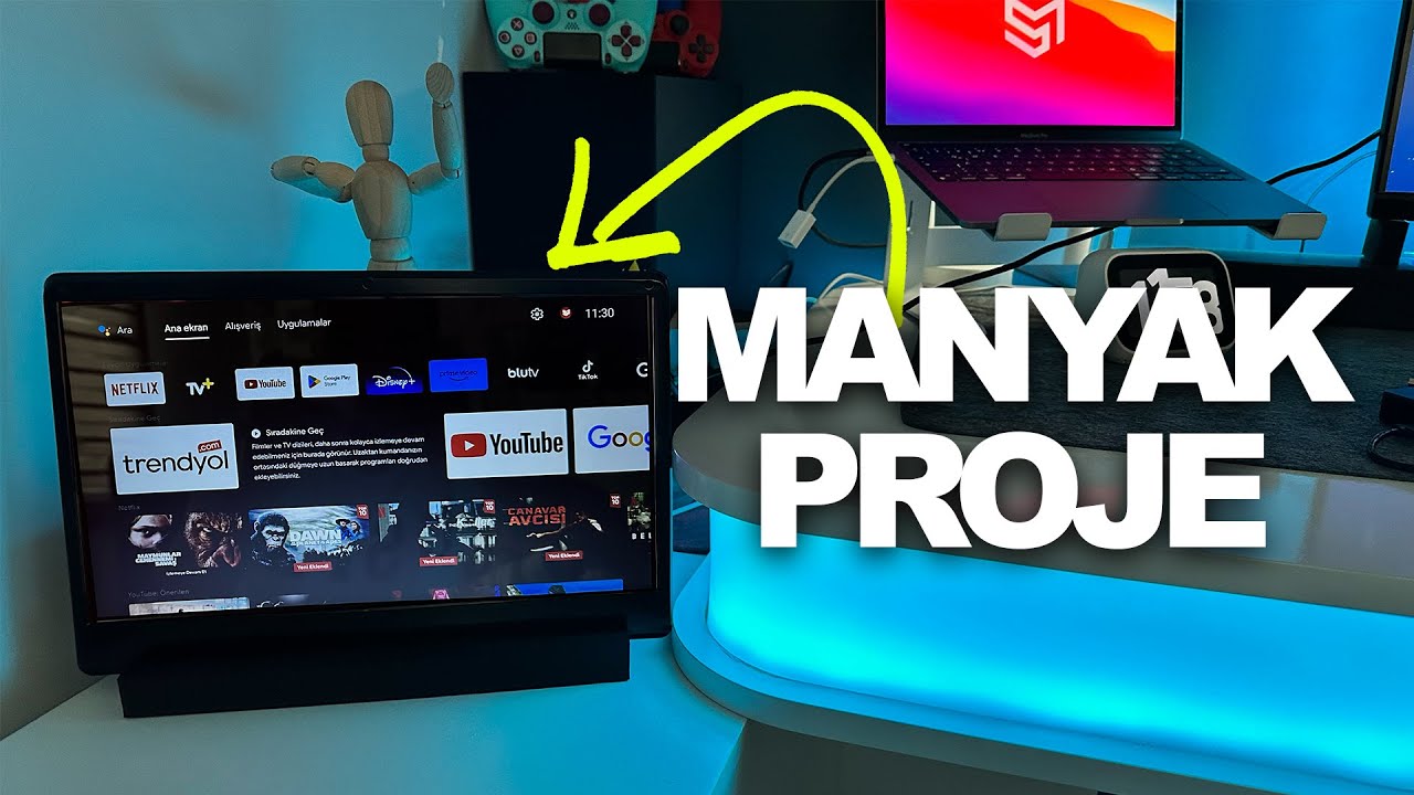 ESKİ LAPTOP EKRANINDAN Taşınabilir Monitör Yapımı - DIY