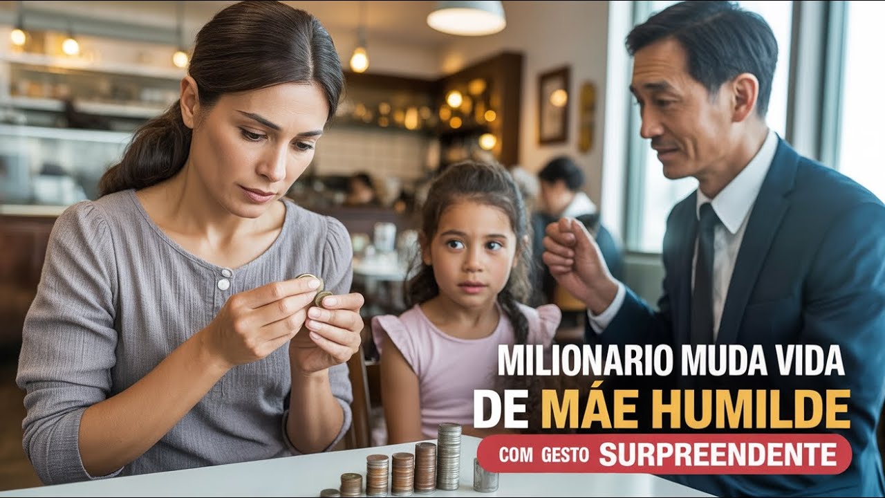 Milionário leva gêmeos para jantar; ao ver mãe pobre, faz algo INCRÍVEL que TRANSFORMA tudo!