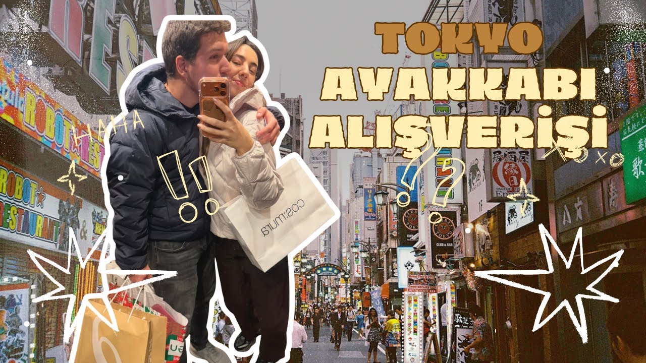 TOKYO (JAPONYA) AYAKKABI FİYATLARI ! Sushi Yedik !  Son Gün Vlog ! Mağaza Turu !