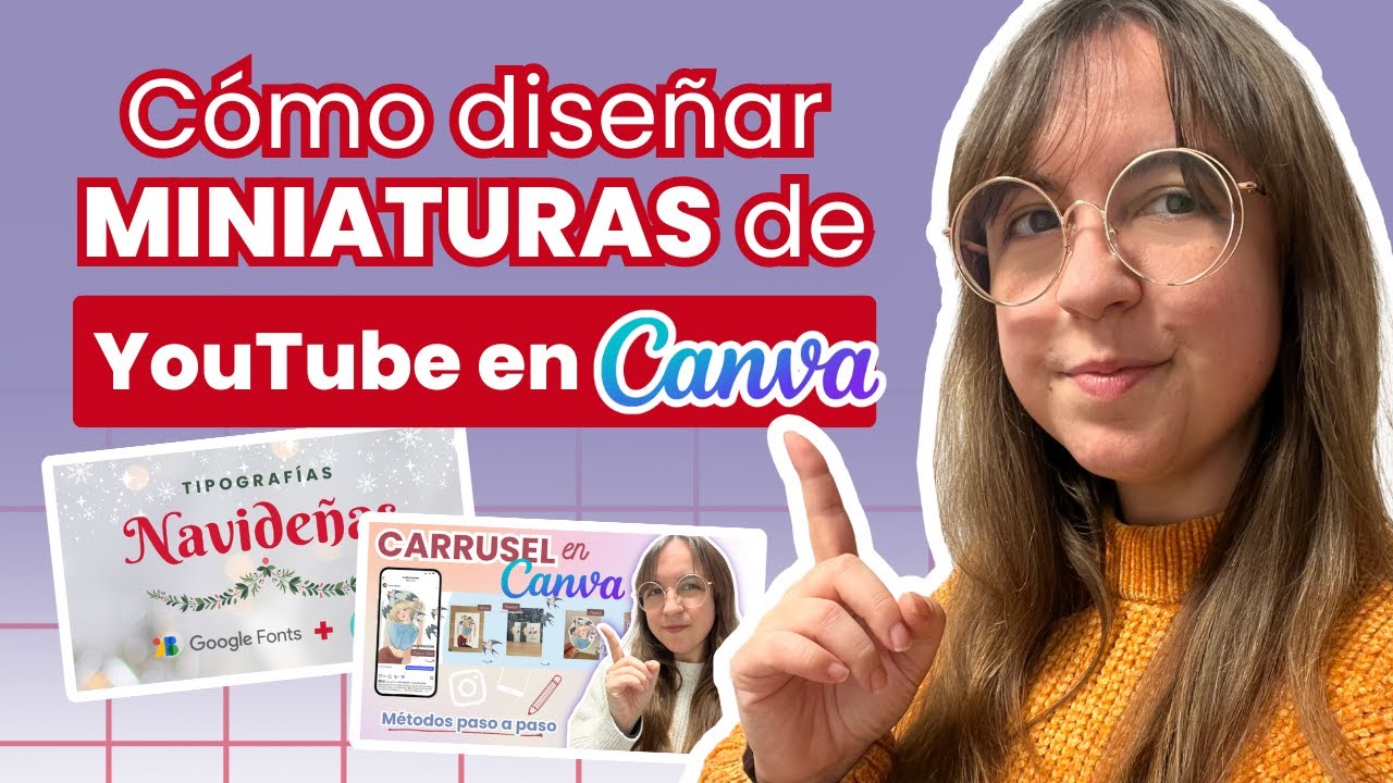Diseñar miniaturas para YouTube GRATIS en Canva