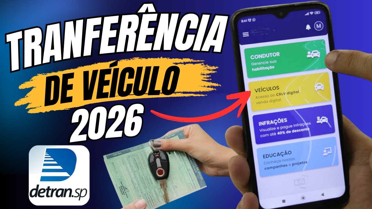 ✅ COMO TRANSFERIR UM VE&Iacute;CULO SOZINHO PARA SEU NOME EM 2026 | SEM PRECISAR IR AO DETRAN!