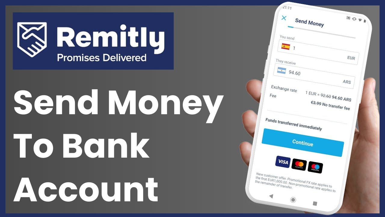How to Send Money from Remitly to Bank Account !