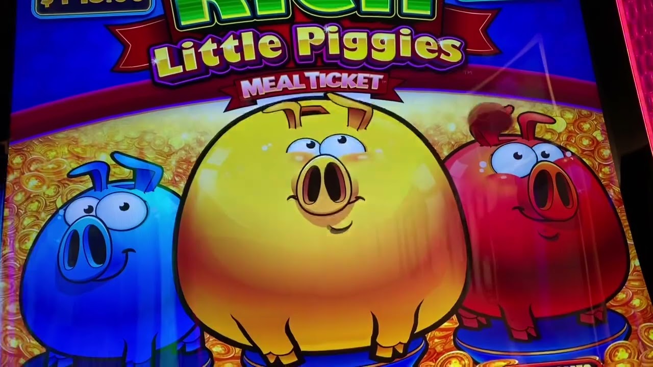 Jackpot 7 of 15 Wins!!!! RICH LITTLE PIGGIES!!!