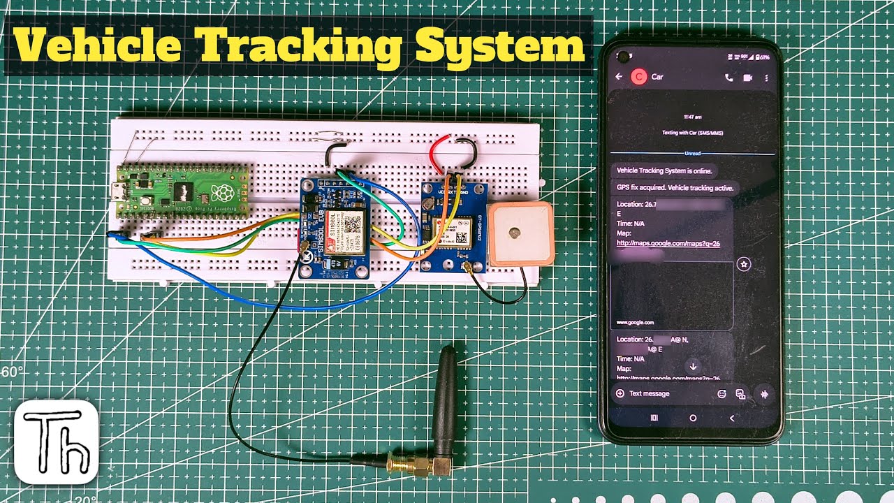 Как создать GPS-трекер для автомобиля с помощью Raspberry Pi Pico | Учебное пособие по MicroPytho...