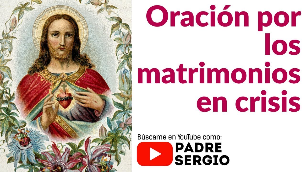 Oración de hoy por los matrimonios en crisis