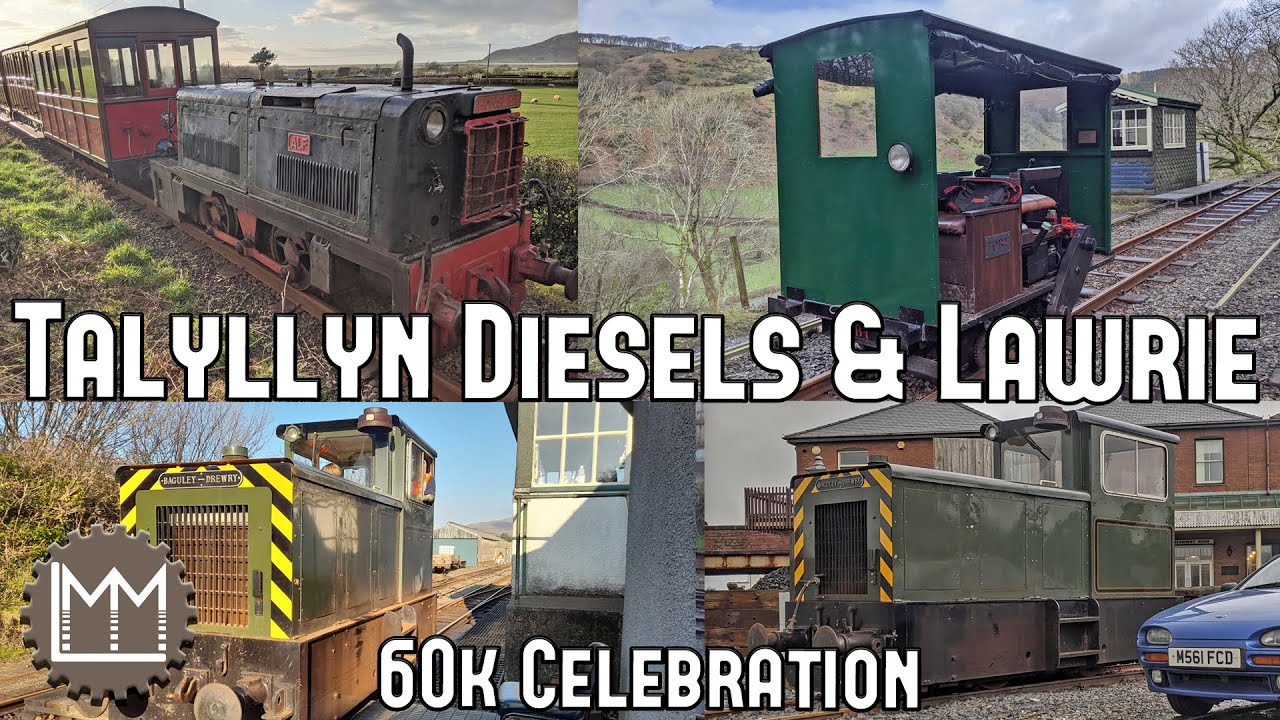 Diesels at Talyllyn - Narrow gauge thrash in the heart of Wales!