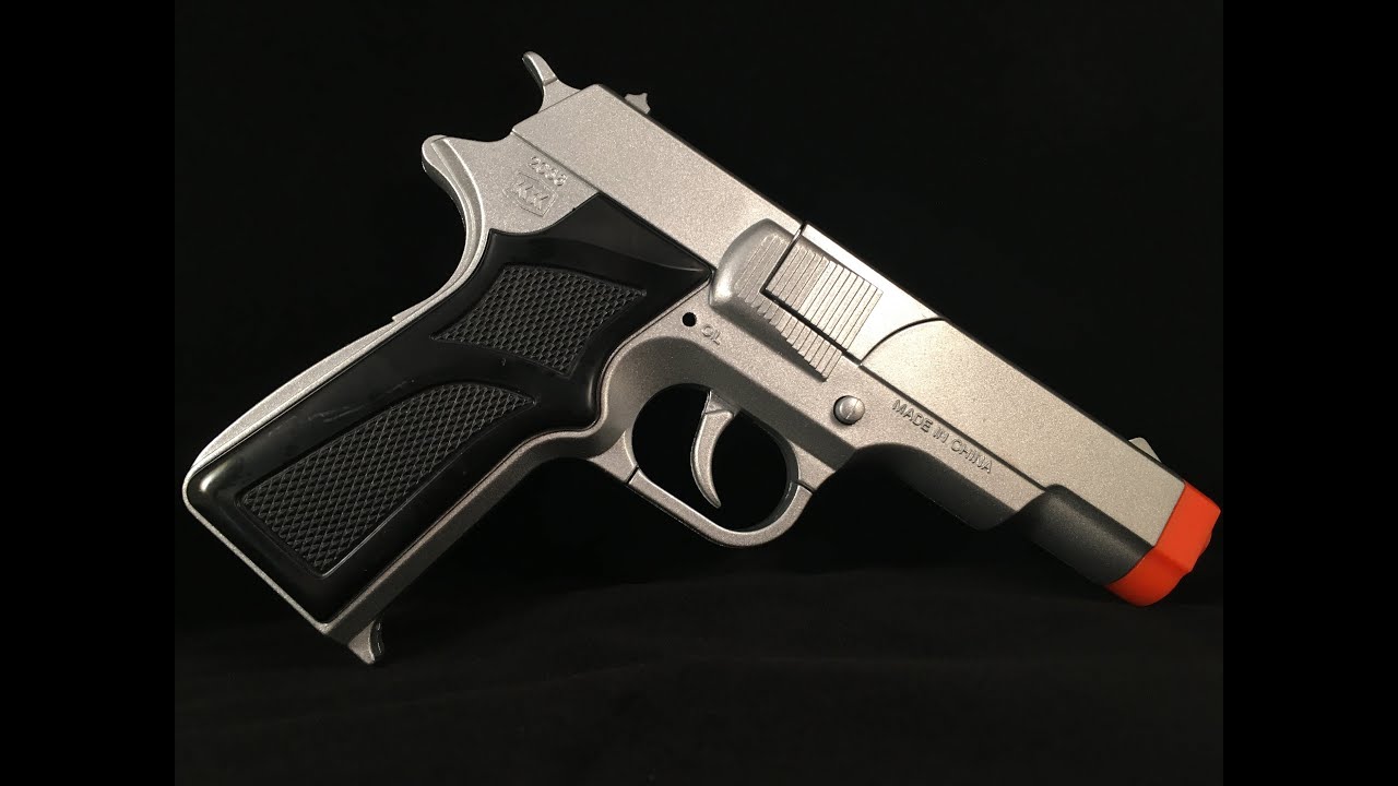 Die-cast Governmant Cap Gun 1911 Demo | Backyard Blasters