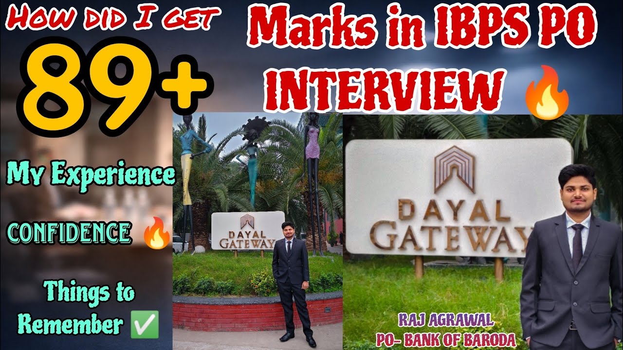 🔥 IBPS PO INTERVIEW EXPERIENCE: How I Scored 89+ Marks! 🚀 Tips and Things to remember ⚡| RAJ AGRAWAL