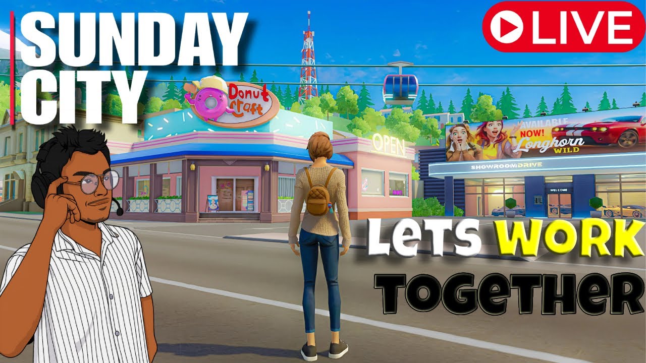 🔴 Watch Live Now :- Aaj Chalega (Sunday City simlife) iam king of The City