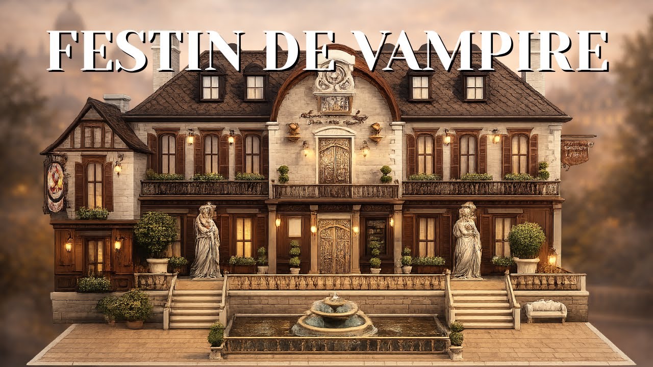 Vampire Restaurant| French Gothic Aesthetic + Dark Piano