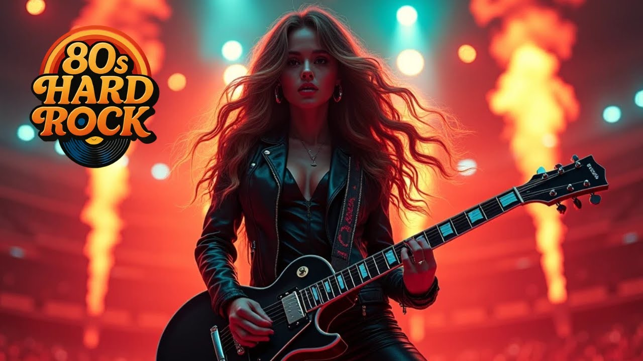 🎸 80s Hard Rock Revival | AI-Generated Stadium Rock Album with Epic Guitar Solos