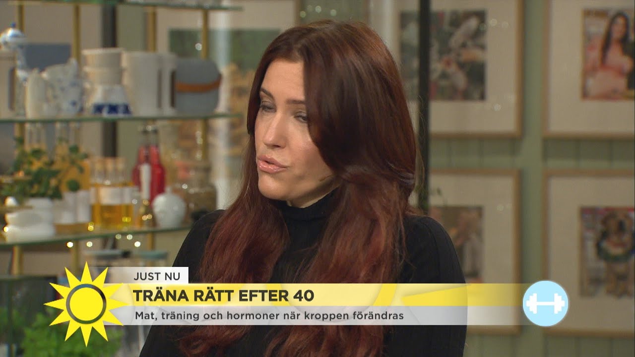 Träna rätt efter 40 – Så tränar du bäst när kroppen förändras - Nyhetsmorgon (TV4)