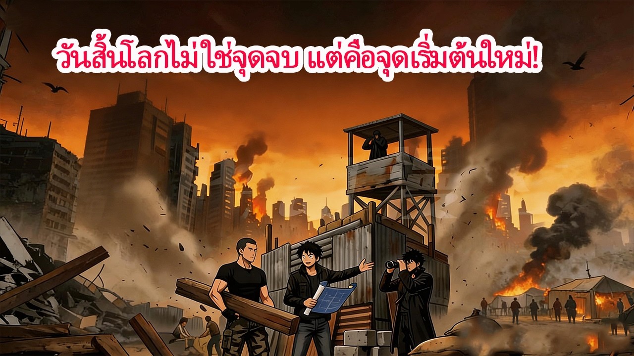 จากผู้รอดชีวิต สู่ผู้นำอาณาจักรวันสิ้นโลก!