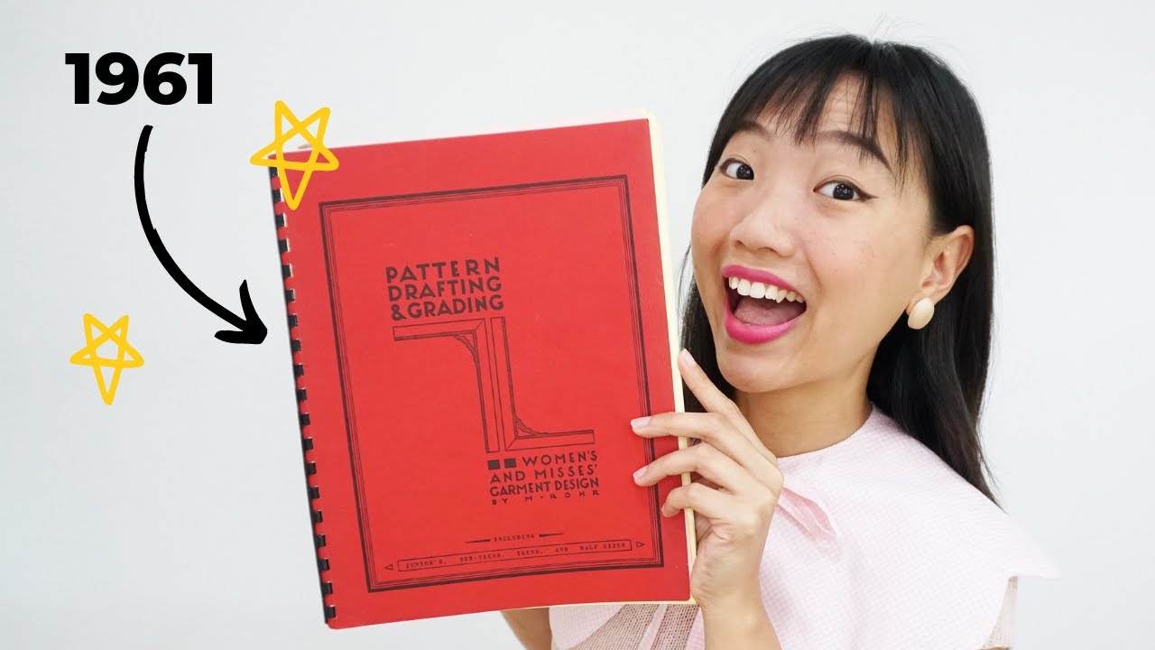 Drafting a bodice sloper using a vintage 1960s method ✿ Flat Patternmaking Series PART 1