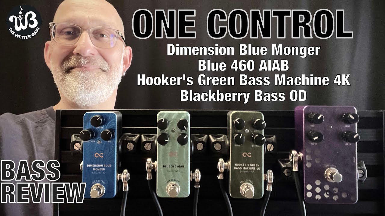 Групповой и индивидуальный обзор 4 педалей One Control на BASS