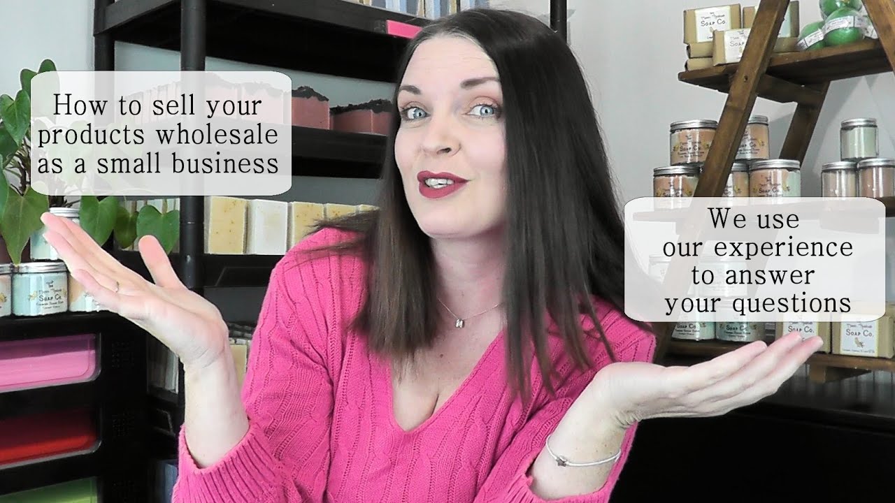How we scaled our small handmade soap business & sell to wholesale customers. Wholesale selling tips