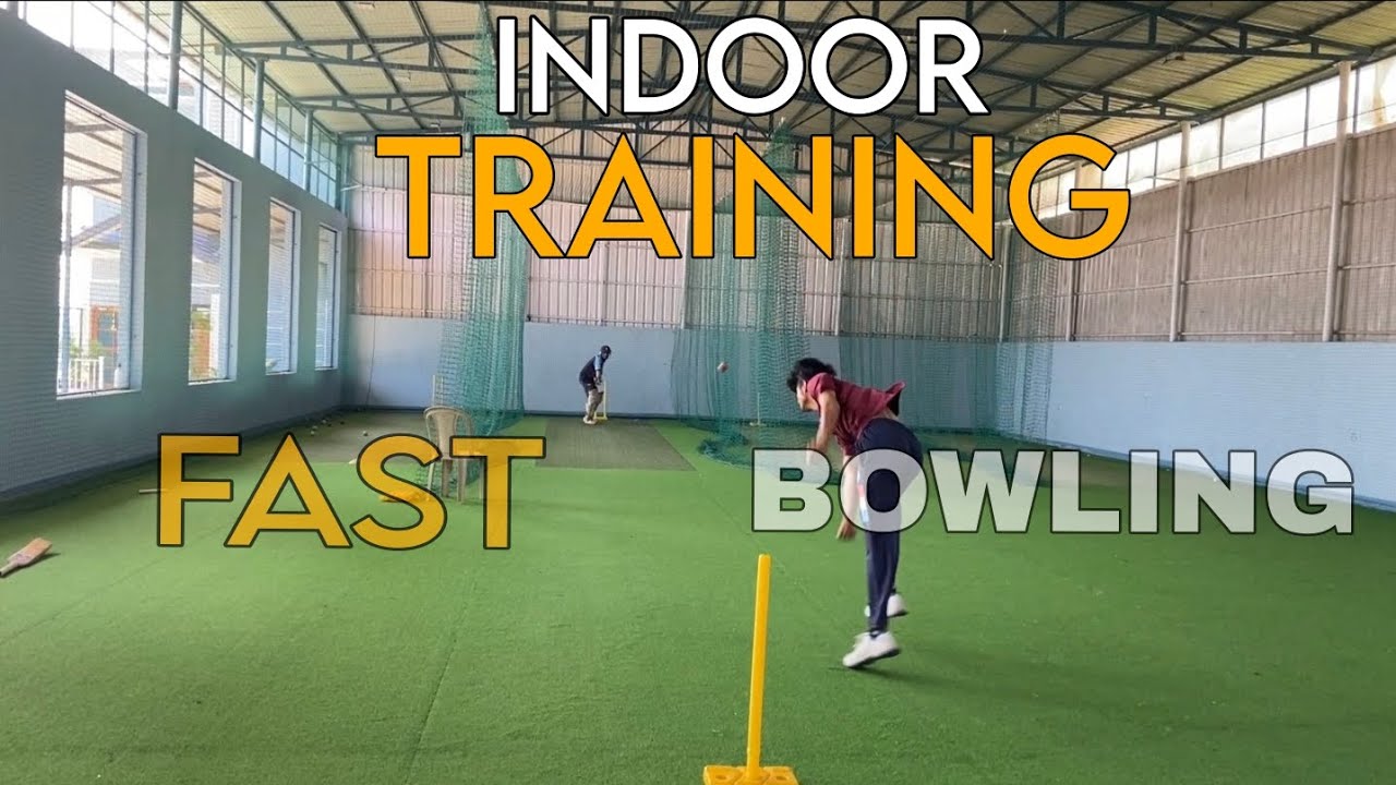 INDOOR cricket training vlog | Fast Bowling| 🏏#cricket #cricketlover #fastbowling #cricketaddict 