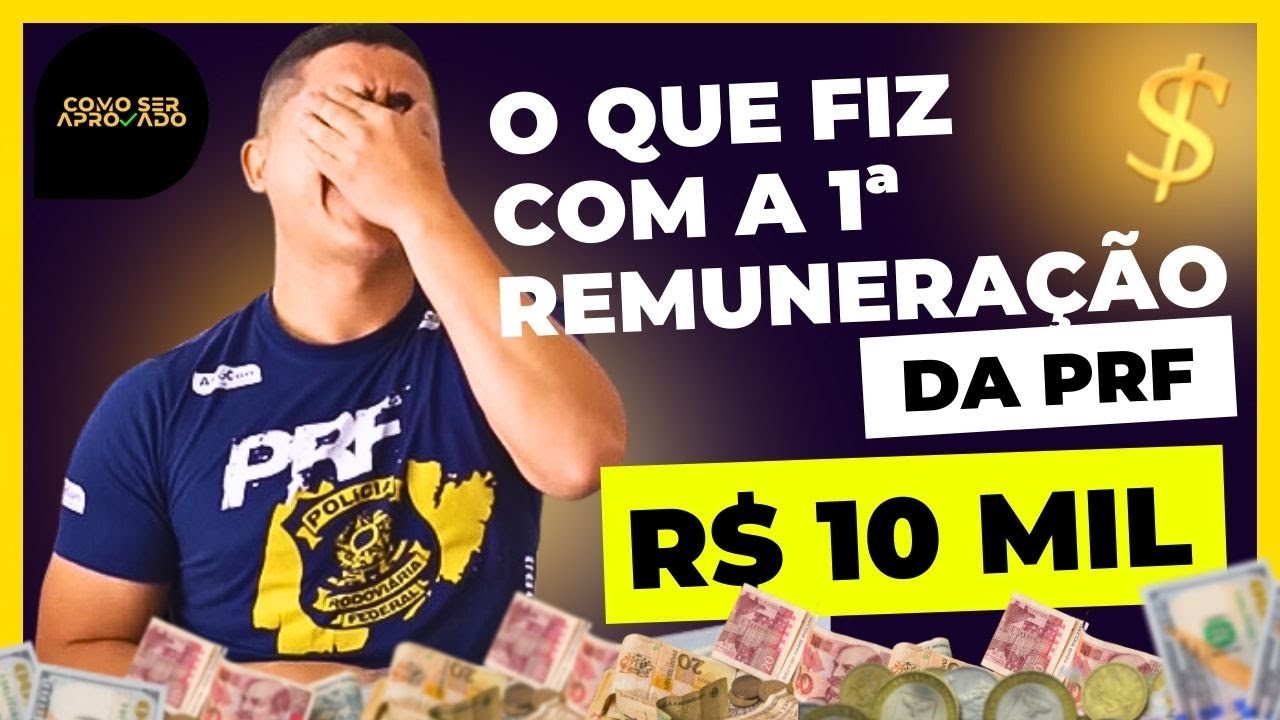 O LEONE FEZ ISSO COM PRIMEIRA REMUNERAÇÃO NA PRF - Como Ser Aprovado