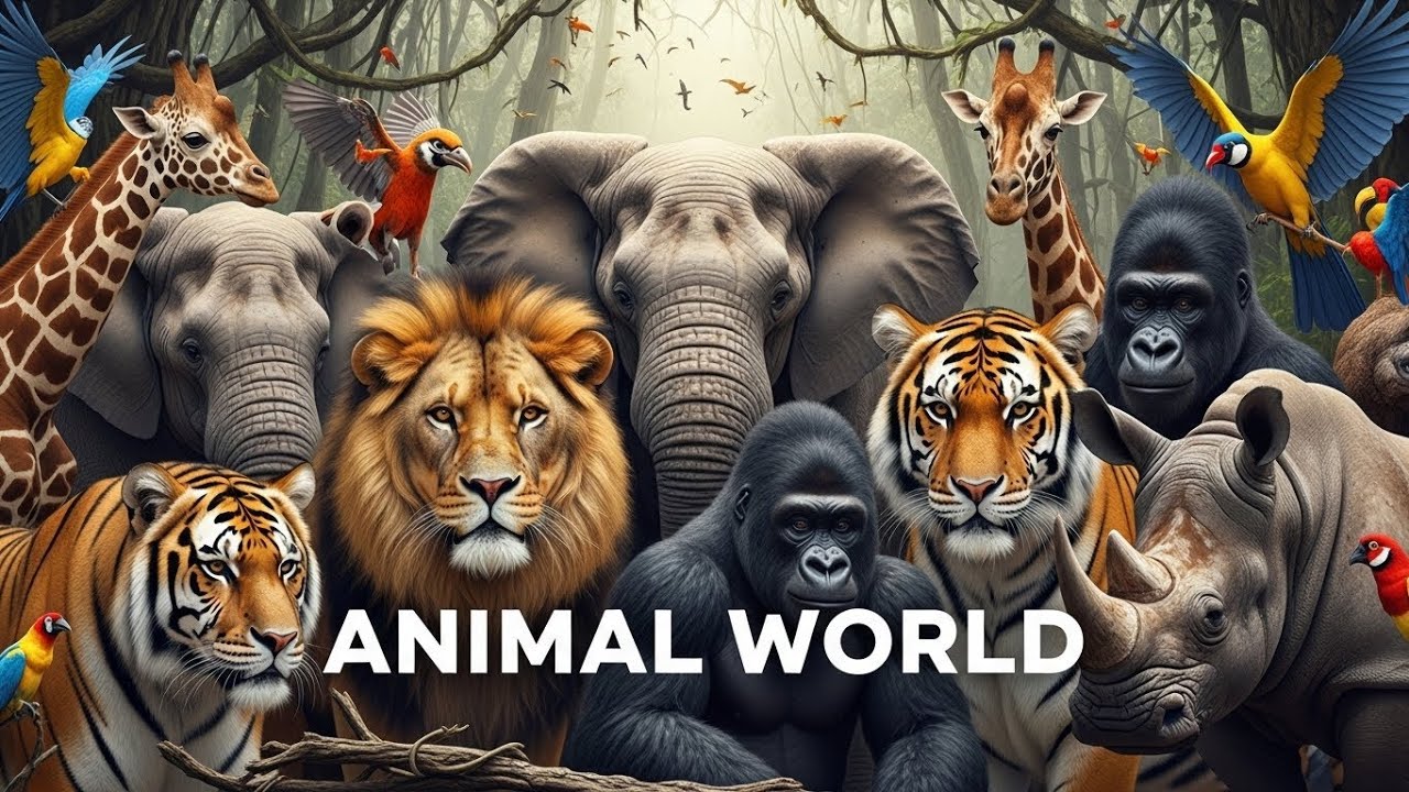 Jungle and Forest Wildlife | Wild Animals Discovery Compilation 4K