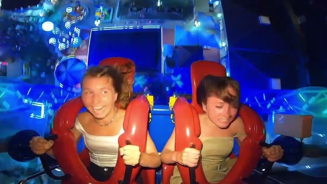slingshot ride best girl video 🥰 Where did my clothes go? 😍