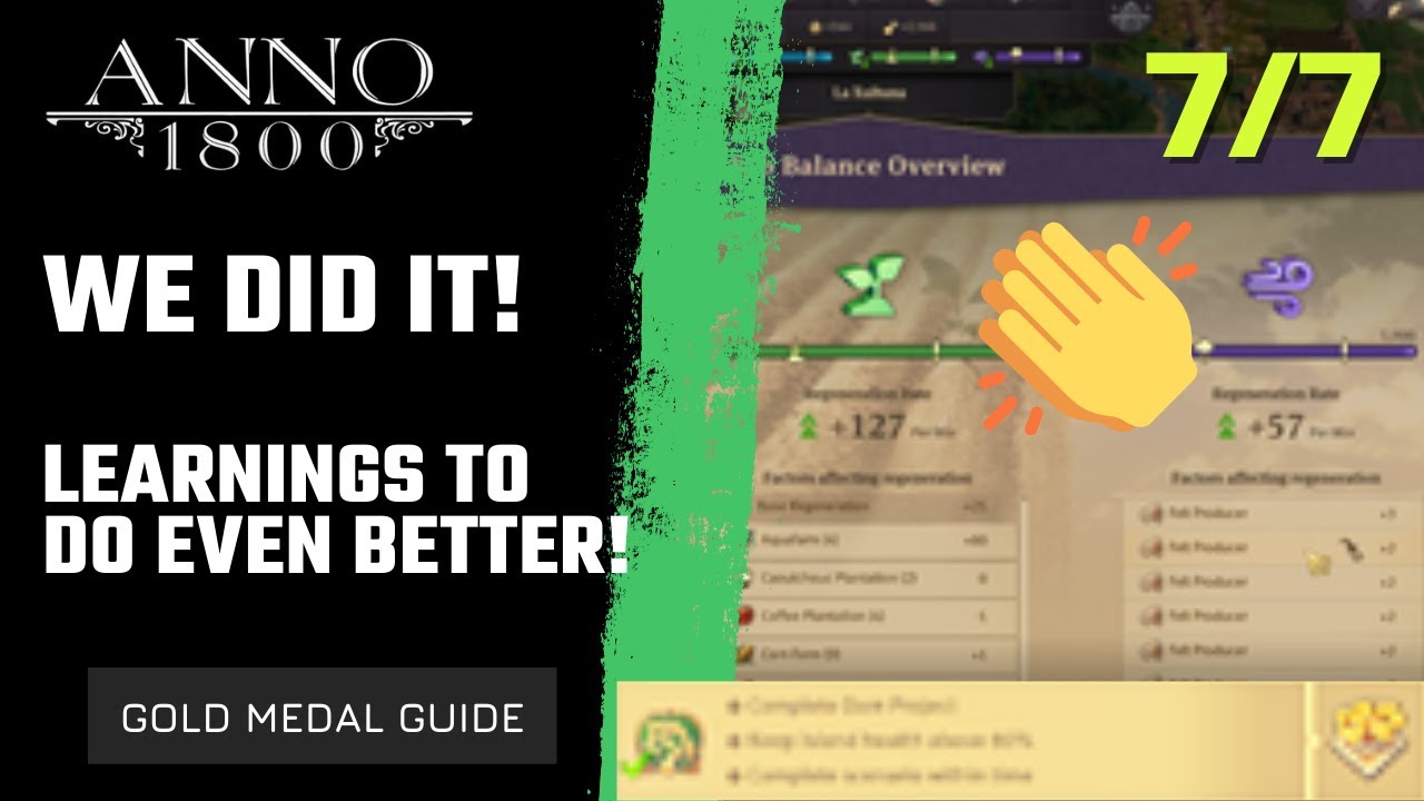 GOLD MEDAL! Guide Eden Burning Scenario - Anno 1800