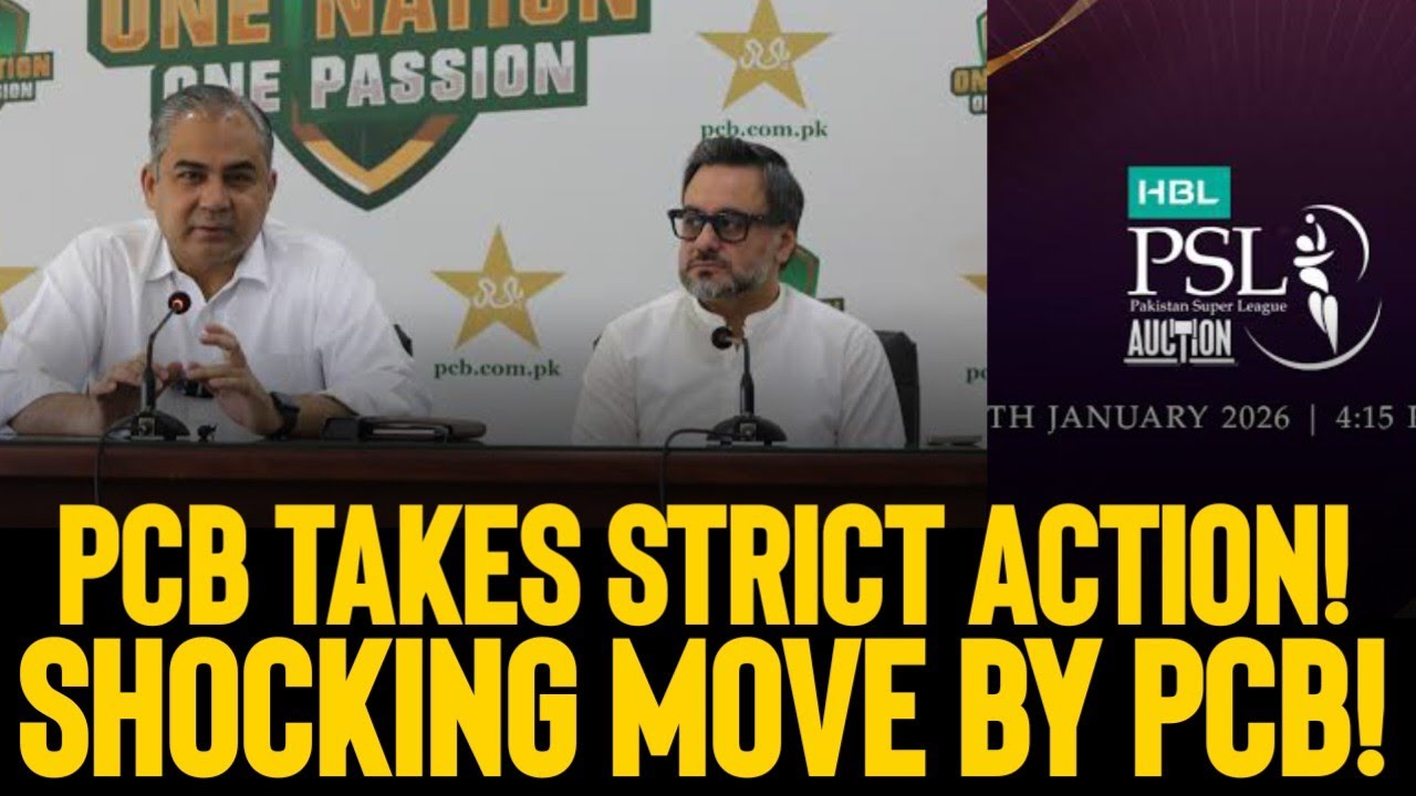 PCB Takes Strong Stand on Overseas Players Leaving PSL