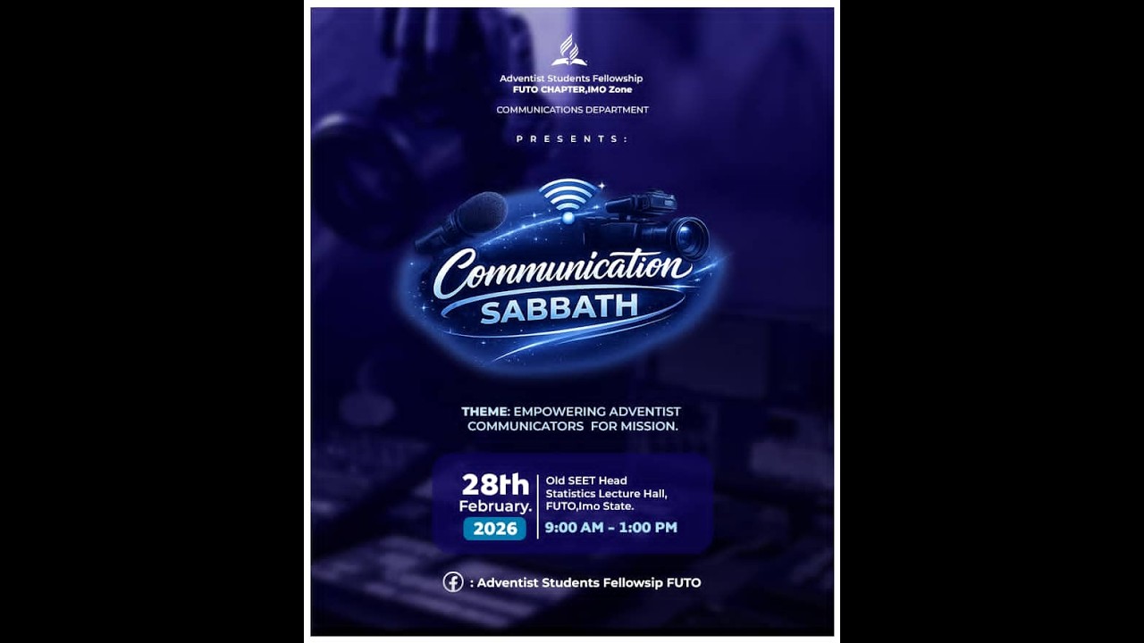 COMMUNICATION SABBATH