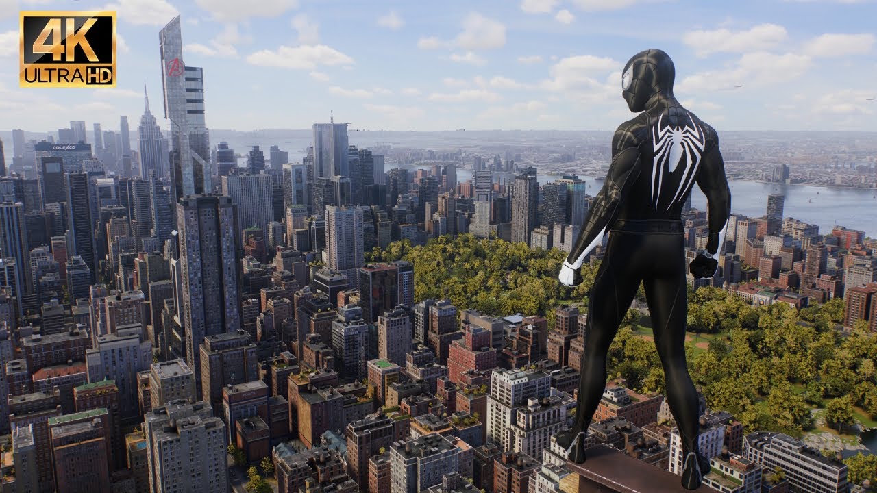 Black Advanced Suit - Marvel’s Spider-Man 2 PS5 Pro Free Roam Gameplay (4K60FPS)