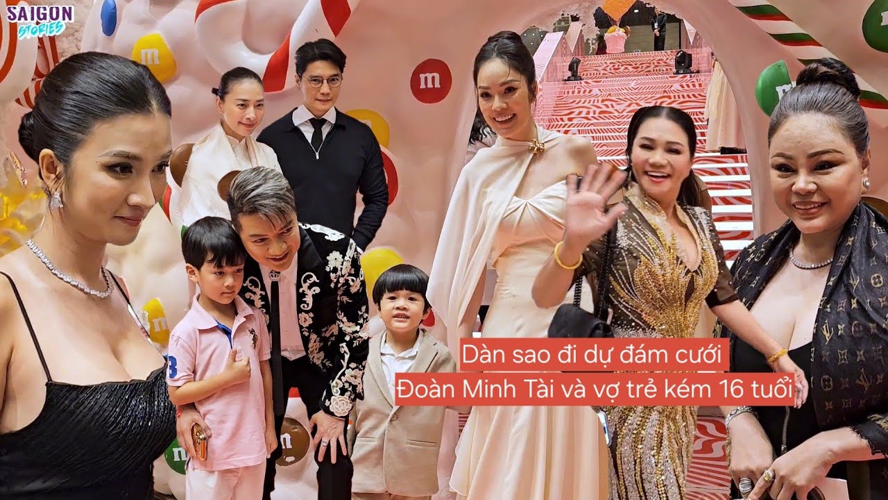 Dàn sao khủng đi đám cưới Đoàn Minh Tài: Đàm Vĩnh Hưng, Ngọc Huyền, Ngọc Ánh, Minh Luân, Kha Ly...