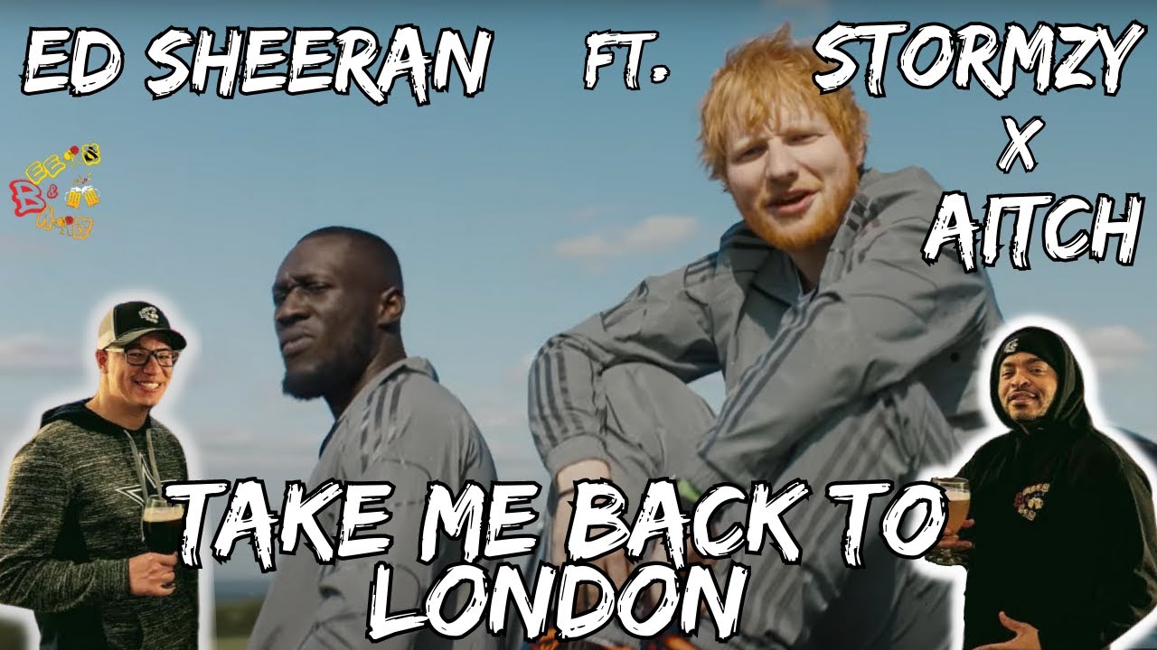 ED SHEERAN BACK AT HOME?? | Americans React to Ed Sheeran Take Me Back To London (Sir Spyro Remix)