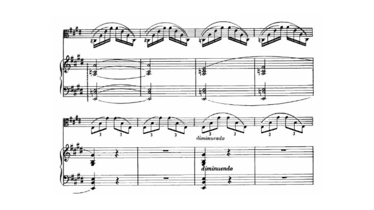 Liszt: Romance oubliée [for piano and viola], S.132