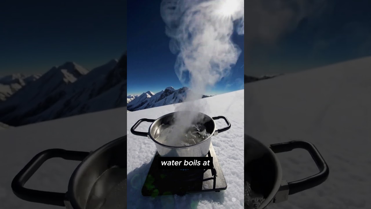 Boiling Point of Water on Mount Everest