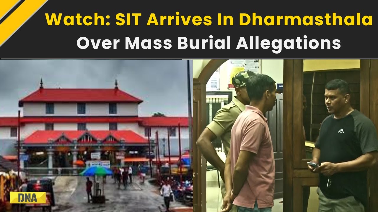 Dharmasthala News: SIT Probes Mass Burial Claims In Dharmasthala | Karnataka News