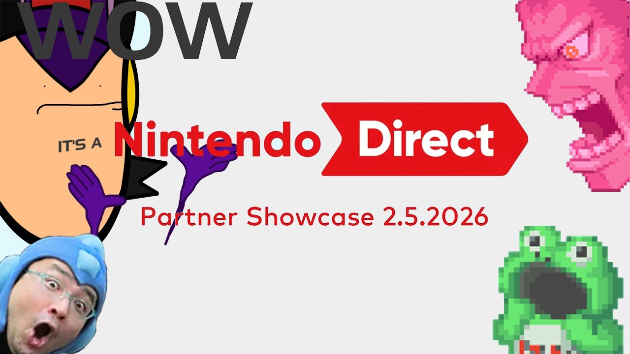 New Mega Man Star Force Trailer? - Nintendo Direct: Partner Showcase 2.5.26 Reaction w/ SR & Crew