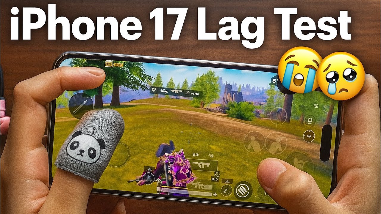 iPhone 17 Lagging in BGMI ? 😭😳 Real Gameplay Test!