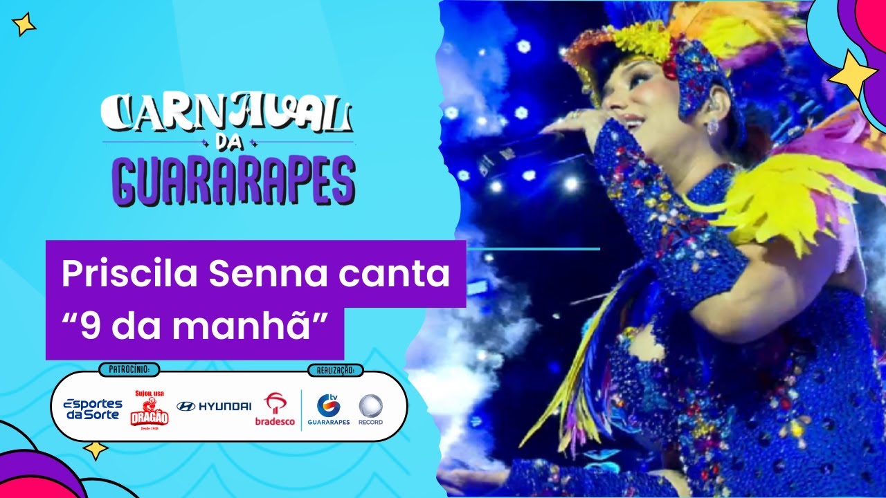 Priscila Senna canta seu hit 