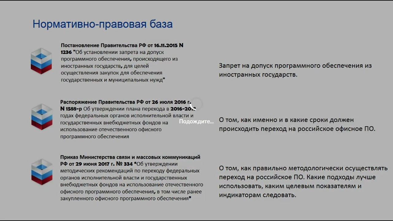 Вебинар Импортозамещение ПО