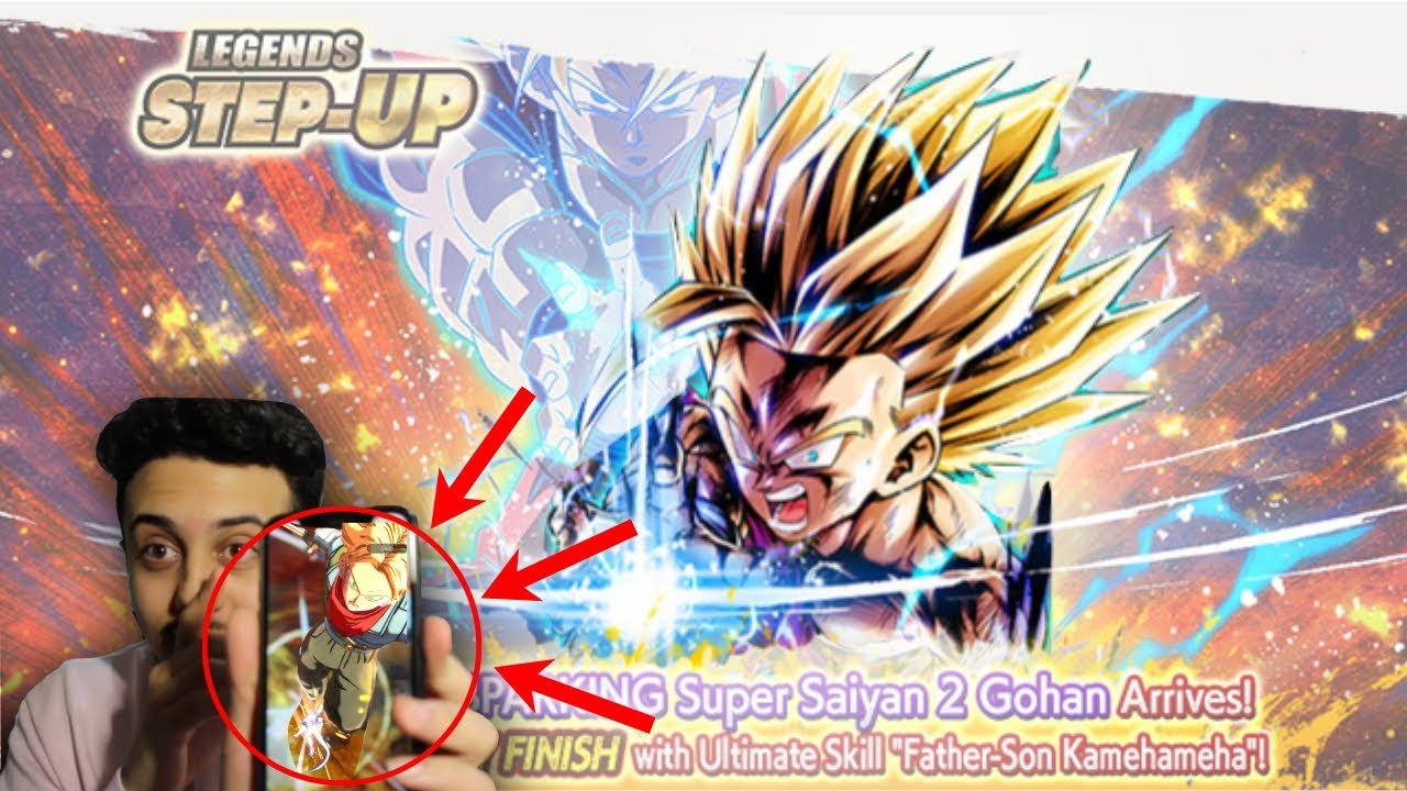 LEGENDS STEP-UP BANNER! SSJ2 GOHAN SUMMONS! | Dragon Ball Legends